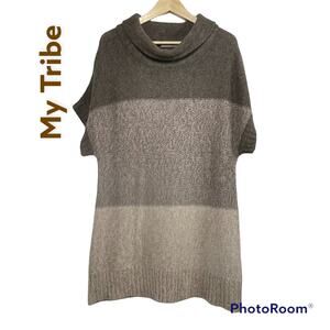 My Tribe Wool Blend Tunic Sweater Vest Sz Large